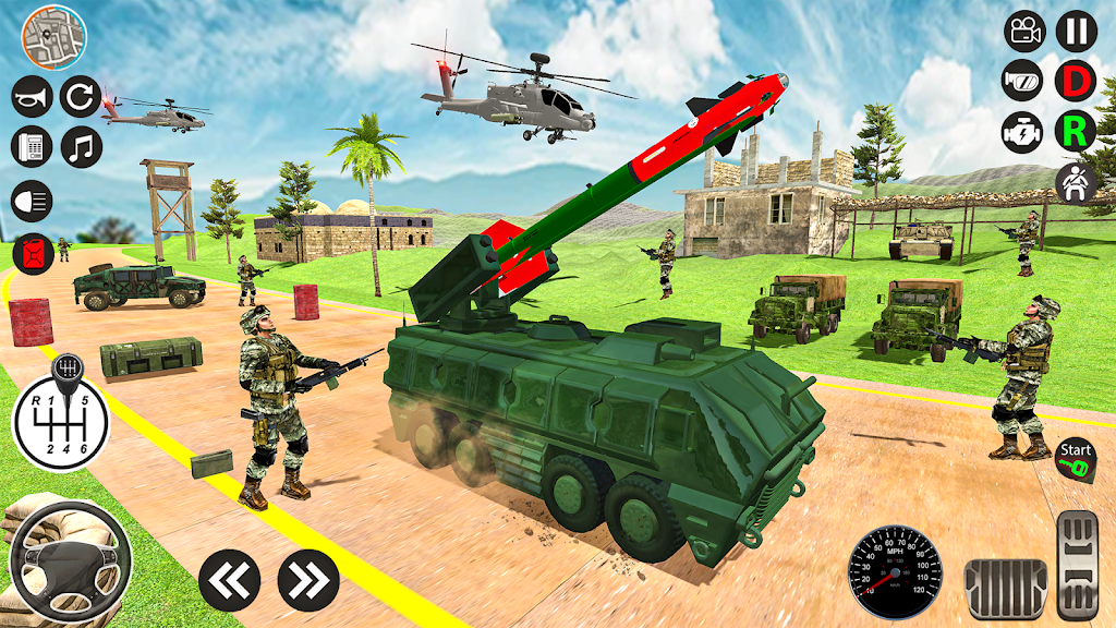 Download Army missile transport truck  APK