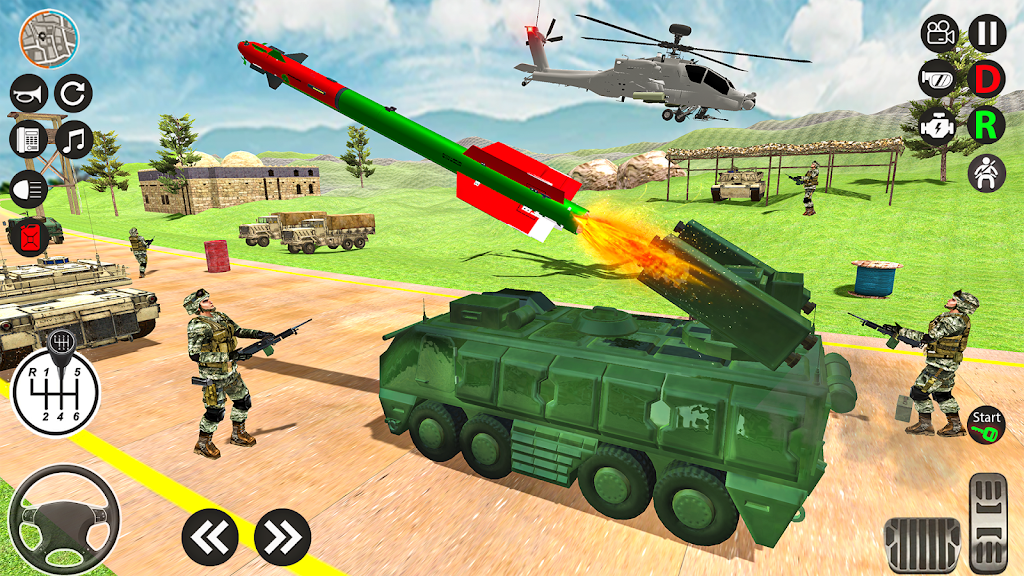 Download Army missile transport truck  APK