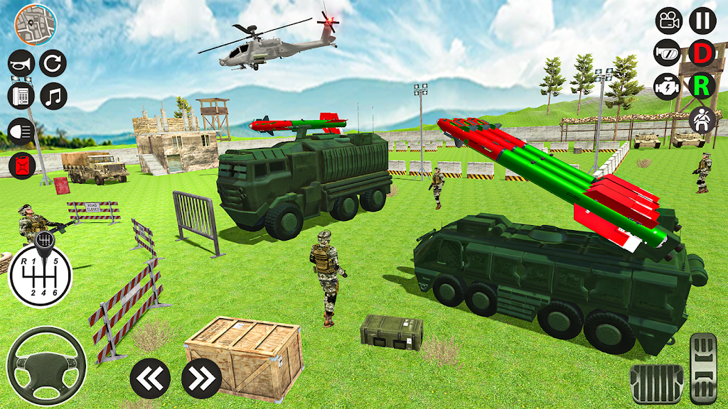 Download Army missile transport truck  APK