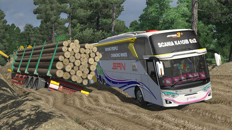 Download Bus Simulator Lintas Jawa 2023  APK