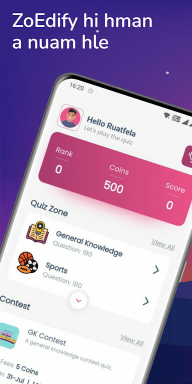 Download ZoEdify- GK Quiz, Trivia, Exam  APK