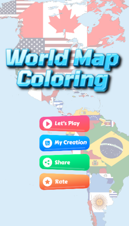 Download coloring world maps countries  APK