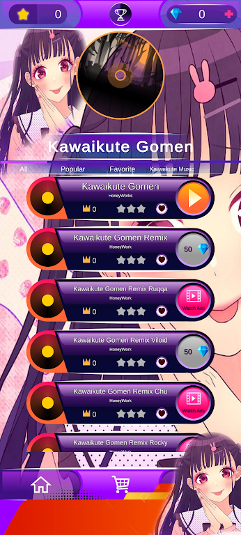 Download Kawaikute Gomen Tiles Hop  APK