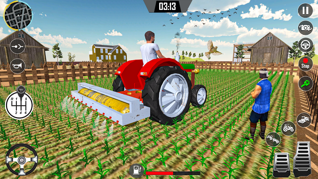 Download US tractor driving games 3d  APK