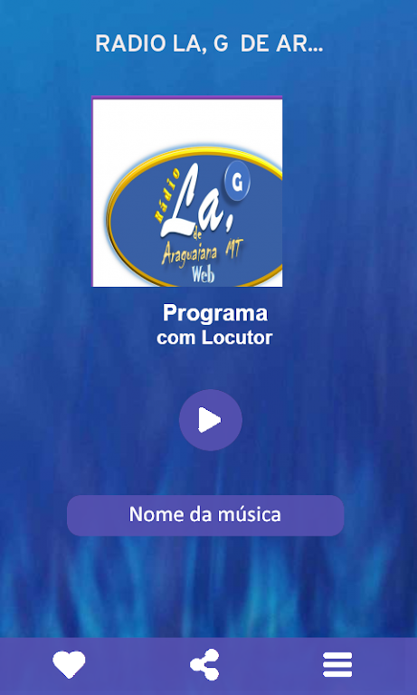 Download RÁDIO LA, G DE ARAGUAIANA MT  APK