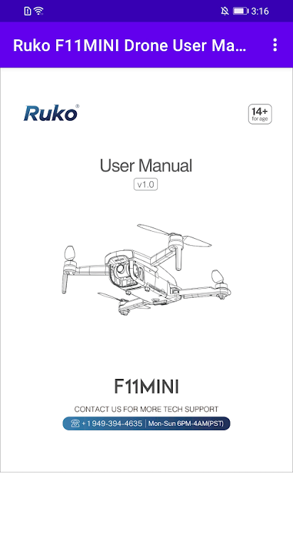 Download Ruko F11MINI Drone User Manual  APK