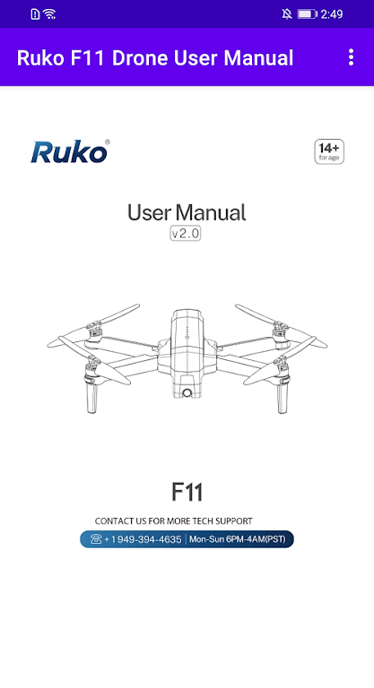 Download Ruko F11 Drone User Manual  APK