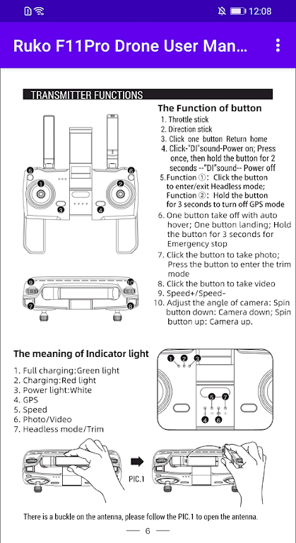 Download Ruko F11Pro Drone User Manual  APK