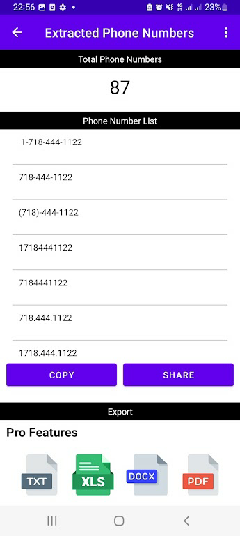 Download Phone Number Extractor  APK