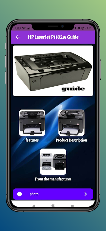 Download HP LaserJet P1102w Guide  APK