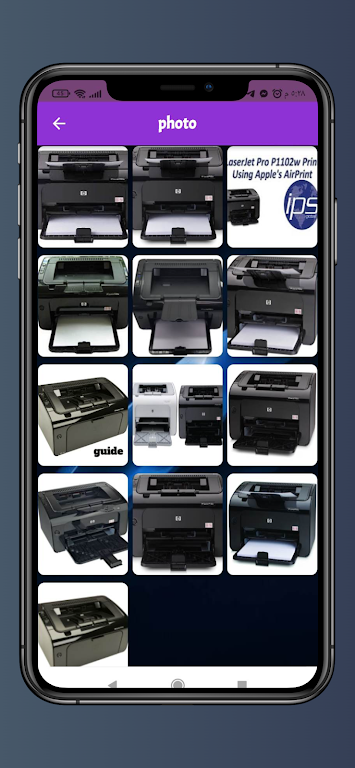 Download HP LaserJet P1102w Guide  APK