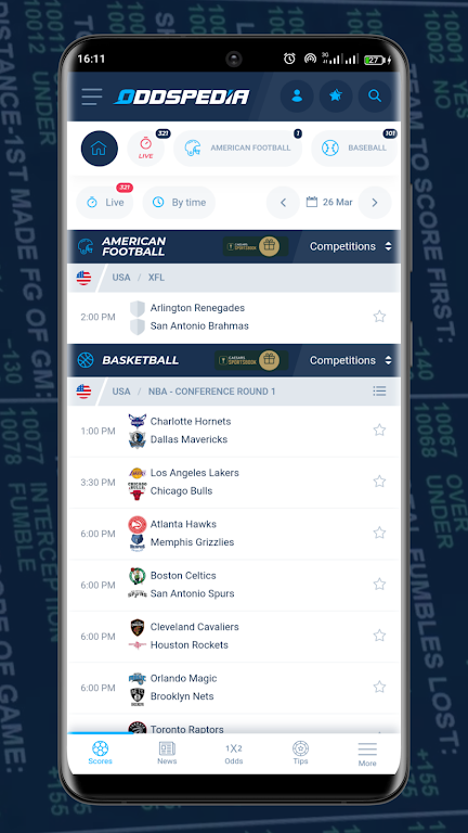 Download Oddspedia - sports statistics  APK