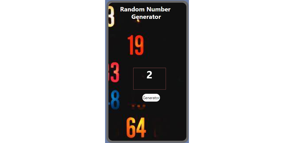 Download Random Number Generator App  APK