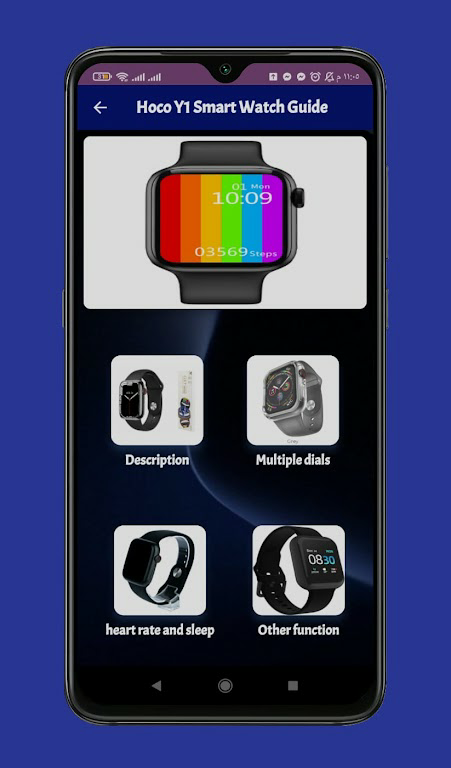 Download Hoco Y1 Smart Watch Guide  APK