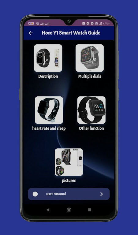 Download Hoco Y1 Smart Watch Guide  APK