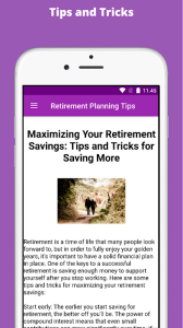 Download Retirement Planning Tips  APK