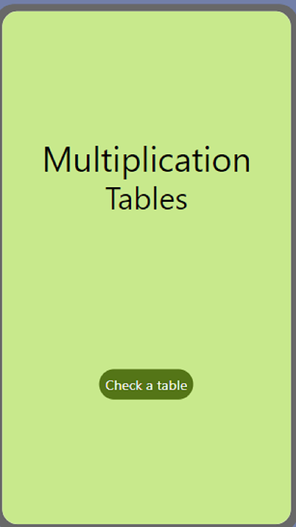 Download Multiplication Tables by Suvit  APK