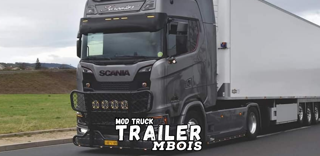 Download Mod Bussid Truk Trailer Mbois  APK