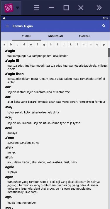 Download Kamus Tugun 2.2 APK