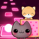 Download Nyan Kawaii Meow Tiles Hop  APK