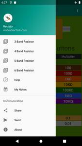 Resistor Calculator, Note Book