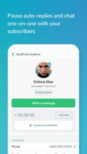 SendPulse Chatbots