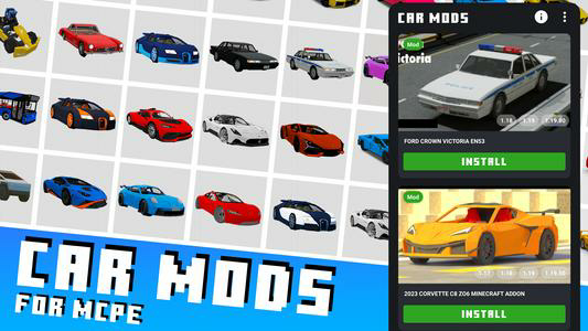 Car Mods for Minecraft MCPE