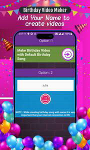 Birthday Video Banane Wala App