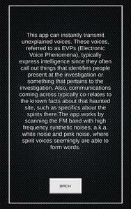 Spirit Box Ghost EVP Pro