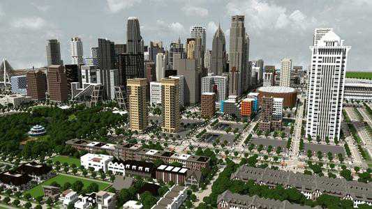 Cities maps for minecraft