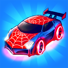 Merge Neon Car: Idle Car Merge Mod APK 2.33.02 [Unlimited money][Unlocked][Endless]