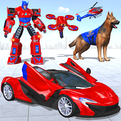 Police Dog Drone Robot Car Mod APK 177 [Unlimited money]