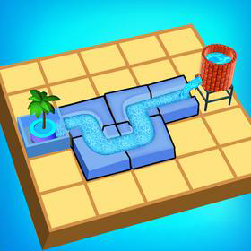 Water Flow Puzzle 3D