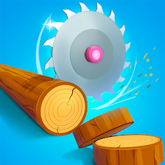 Idle Cutter: Wood Slice Mod APK 3.9.3 [Unlimited money]