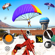 Sniper Parachute Battleground Commando Shooter Mod APK 1.1 [Remove ads][God Mode][Weak enemy]