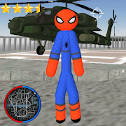 Stickman Spider Rope Hero Gangstar Crime Mod APK 1.2