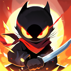 Ninja Cat - Idle Arena Mod APK 1.5.0 [Free purchase]