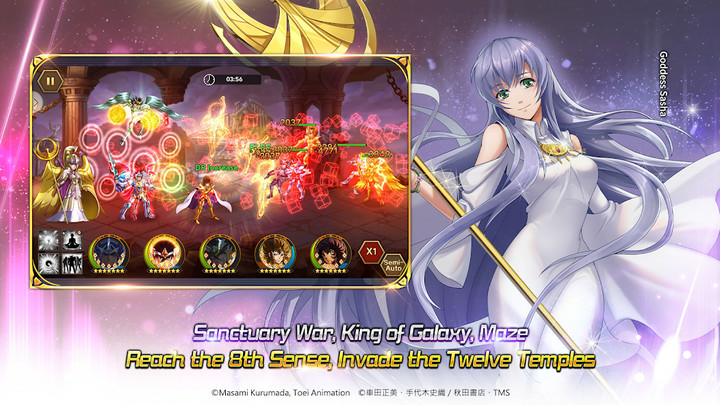 Saint Seiya: Galaxy Spirits (Arrival of Evil God)Mod  Apk v3.8.1