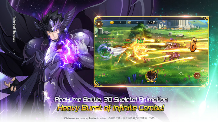 Saint Seiya: Galaxy Spirits (Arrival of Evil God)Mod  Apk v3.8.1