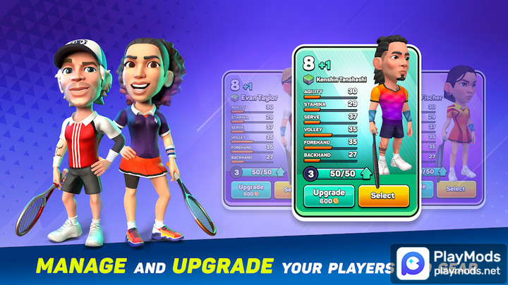 Mini Tennis: Perfect SmashMod  Apk v1.5.3(Mod Menu)