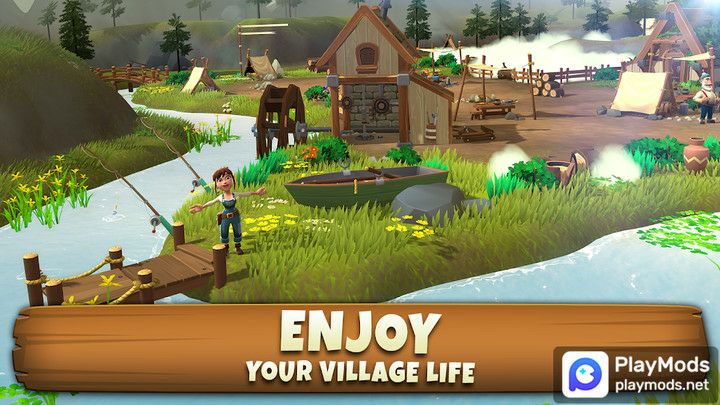 Sunrise Village: Farm GameMod  Apk v1.76.45(Free Rewards)