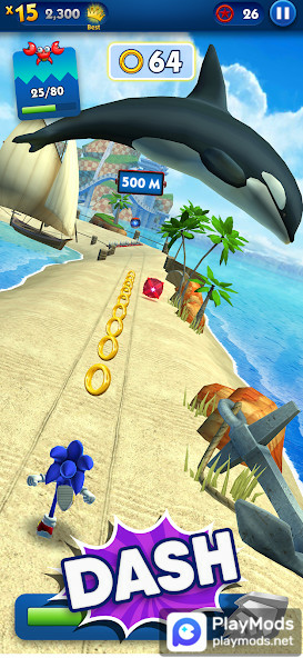 Sonic Dash - Endless RunningMod  Apk v7.4.2(Unlimited Money)