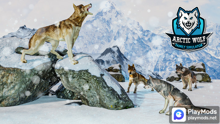 Arctic Wolf Family SimulatorMod  Apk v3.8(unlimited money)