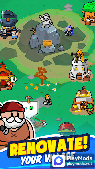 Rumble Heroes : Adventure RPGMod  Apk v1.4.034(Unlimited Money)