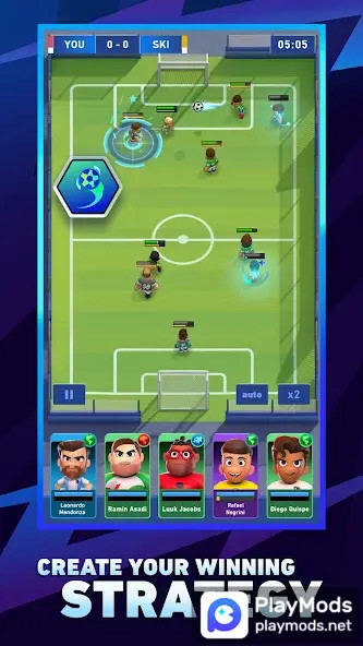 AFK Football: RPG Soccer GamesMod  Apk v1.5.0(Unlimited Money)