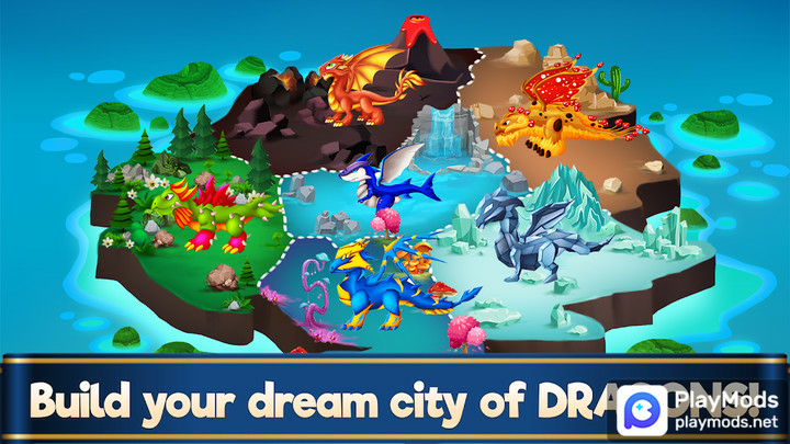 Dragon Paradise CityMod  Apk v1.3.68(Unlimited Money)