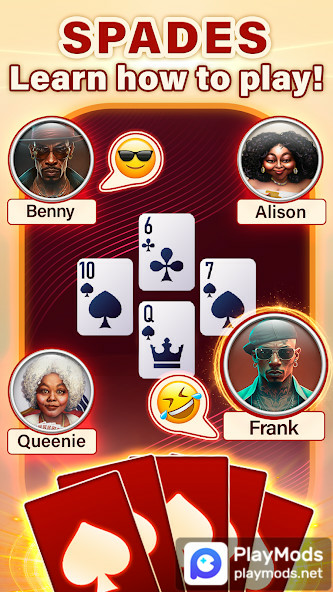 Spades: Classic Card GameMod  Apk v1.0.71(No Ads)