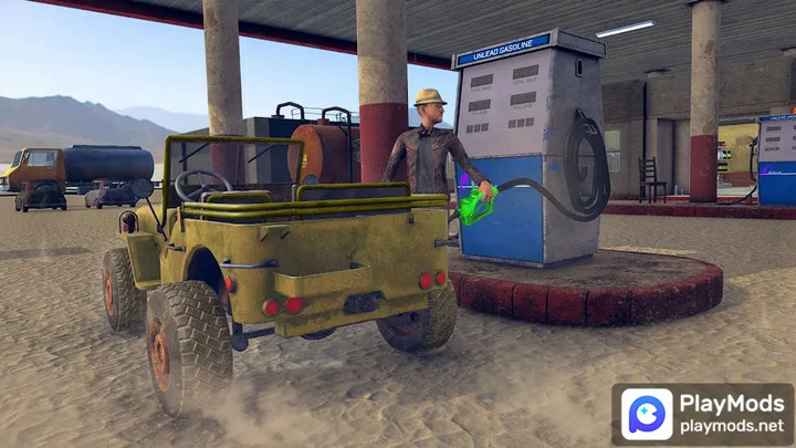 Gas Station Simulator JunkyardMod  Apk v2.7(unlimited money)