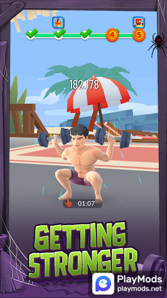 Idle Gym Life:Halloween BattleMod  Apk v1.5.9(Speed Hack)