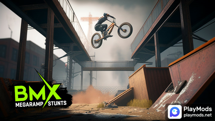 BMX Megaramp StuntsMod  Apk v2.0(Unlimited Currency)